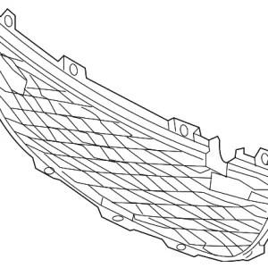 Grille - Mazda (NH19-50-1T1C)