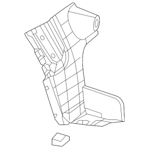 Bumper Splash Shield - Mazda (VC82-50-340)