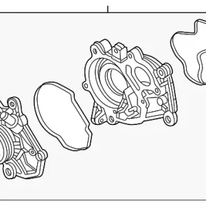 Water Pump - Mazda (H301-15-010B)