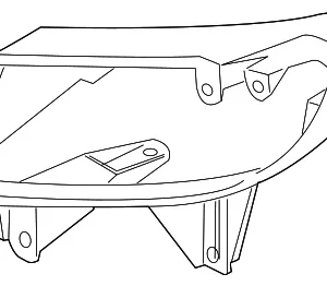Mount Bracket - Mazda (TD12-51-684C)