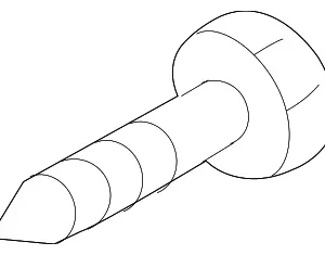 Repair Bracket Screw - Mazda (9987-50-416)