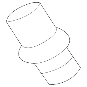 Vent Tube Drain Plug - Mazda (CG36-42-592)