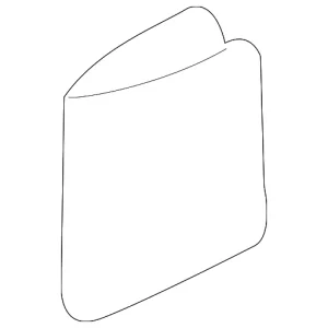 Bumper Cover Cover Plate - Mazda (9XG0-59-71S)