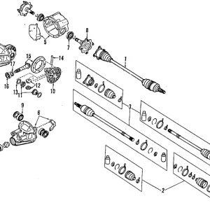 Side Gear - Mazda (FA12-27-255A)