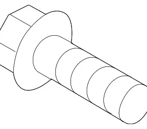 Knuckle Assembly Lower Bolt - Mazda (9YA0-2A-046)