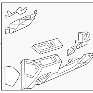 Lower Trim Panel - Mazda (BCS3-64-280A-31)
