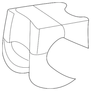 Stabilizer Bar Insulator - Mazda (1F60-34-156)