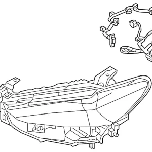 Composite Headlamp - Mazda (GRF8-51-031B)