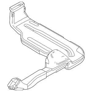 Floor Duct - Mazda (KMV6-61-815)