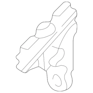 Headlamp Assembly Bracket - Mazda (B30D-51-0A7A)
