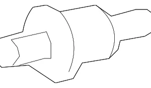 Control Arm Ball Stud - Mazda (L207-62-625)