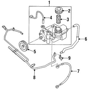 Pulley - Mazda (FD01-32-620B)