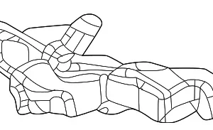 Defroster Duct - Mazda (DFR5-61-158B)