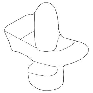 Bumper Cover Screw - Mazda (GJ21-50-034)