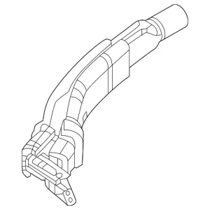 Outlet Duct - Mazda (KBB3-60-190)