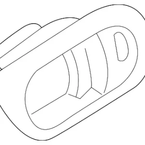 Handle, Inside Cover - Mazda (T001-73-303A-80)