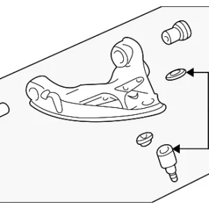 Suspension Control Arm - Mazda (1F70-34-320)