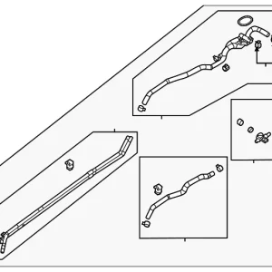 Water Pipe - Mazda (MH01-15-180A)