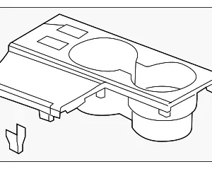 Cup Holder - Mazda (CD84-64-39X-02)