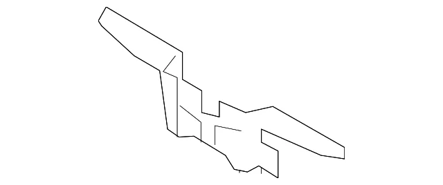 Lock Support - Mazda (KB7W-52-15Y)