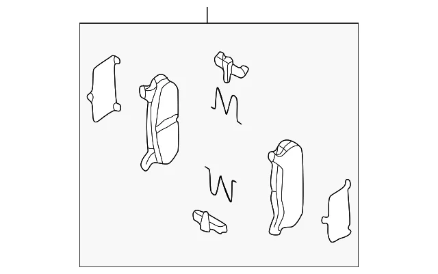 Pads Rear - Mazda (NCY1-26-48Z)