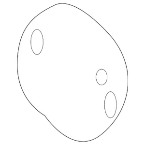 Emblem Base - Mazda (BJ0E-51-732)