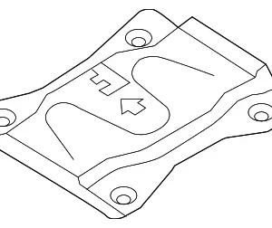 Amplifier Bracket - Mazda (F151-66-A21)