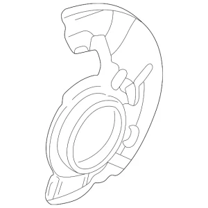 Splash Shield - Mazda (LD56-33-271)