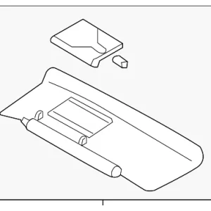 Sun-Visor - Mazda (NE51-69-270D-02)