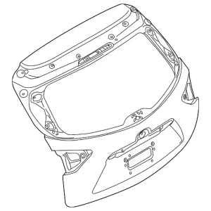 Lift Gate - Mazda (KDY5-62-02XD)