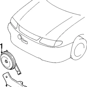 Horn - Mazda (B596-66-790A)