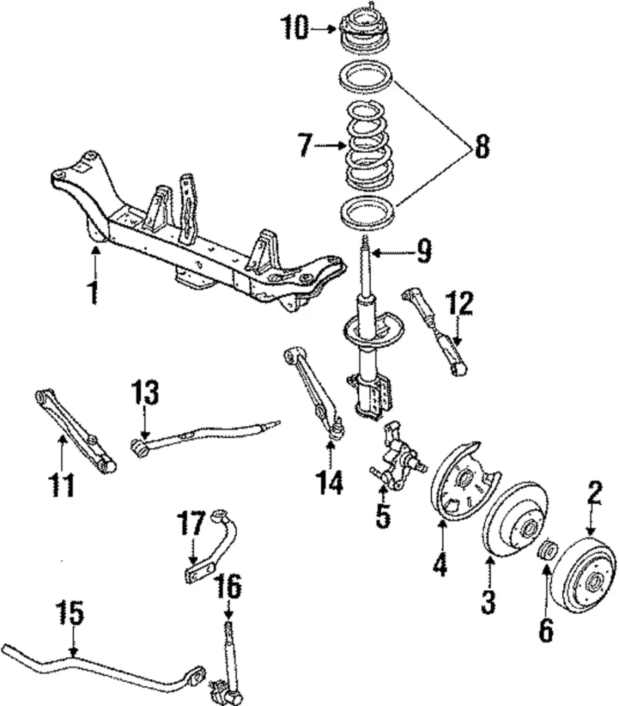 Brake Drum - Mazda (GJ21-26-251B)