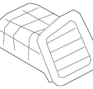 Louver - Mazda (GHP9-64-830A-02)