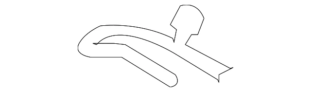Temp Sensor Retainer Clip - Mazda (T001-61-J08)