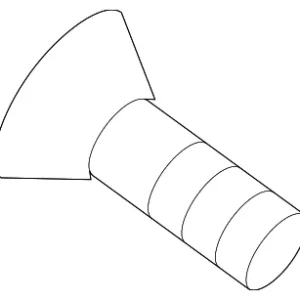 Door Glass Screw - Mazda (9076-14-620)