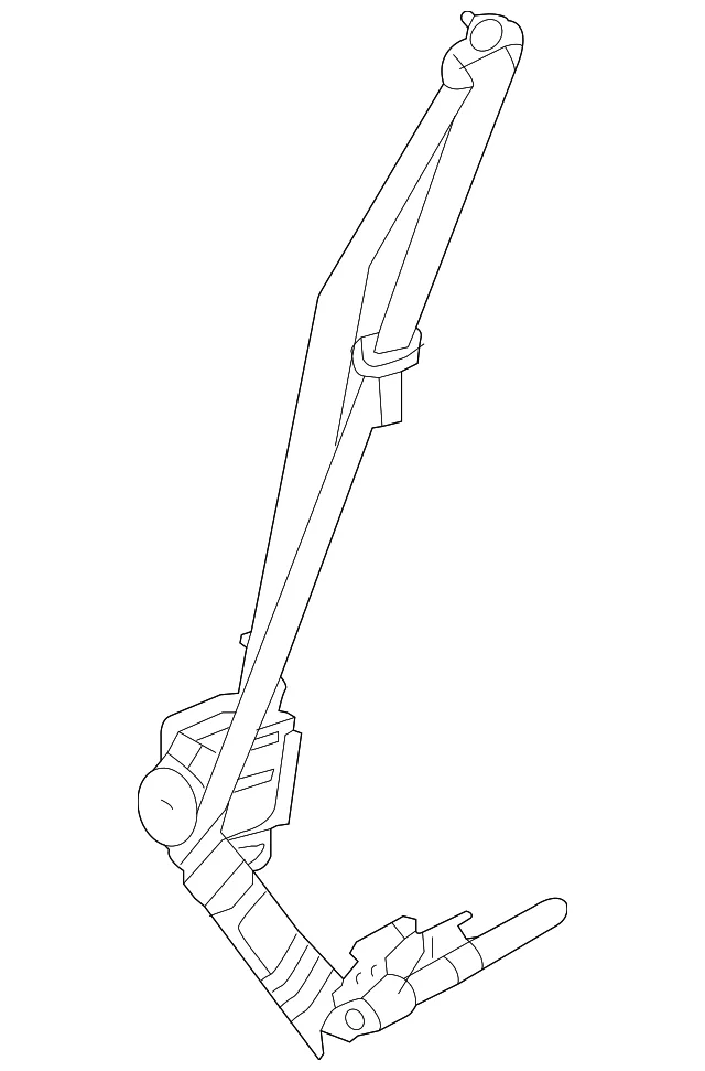 Belt & Retractor - Mazda (GBYM-57-L30-03)