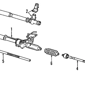 Inner Tie Rod - Mazda (H260-32-240A)