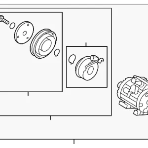 Compressor Assembly - Mazda (BBN2-61-450D)