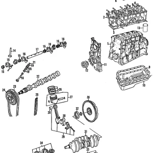 Rocker Shaft - Mazda (0305-12-161)