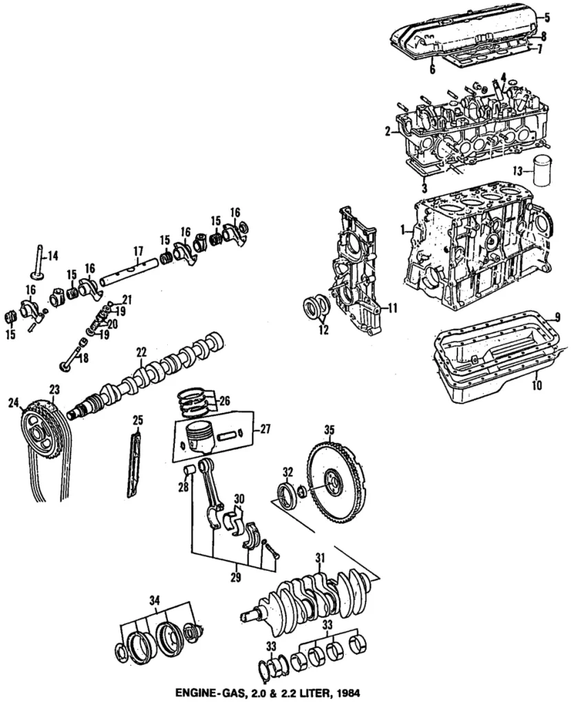 Oil Pan Gasket - Mazda (0221-10-431)