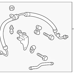 Power Steering Return Hose - Mazda (B25D-32-410G)