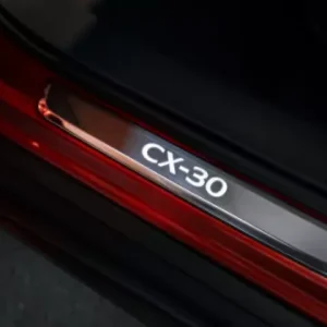 Door Sill Trim Plates - Stainless Steel - Mazda (DFR5-V1-370A)