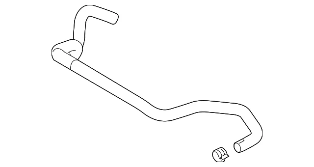 HVAC Heater Hose - Mazda (KD33-61-24Y)