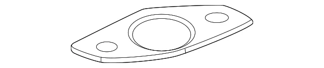 Exhaust Gas Re-Circulation (Egr) Cooler Gasket - Mazda (PX1P-20-307)