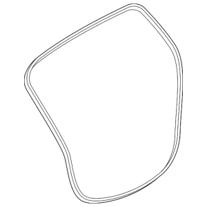 Surround Weather-Strip - Mazda (TK48-62-761A)