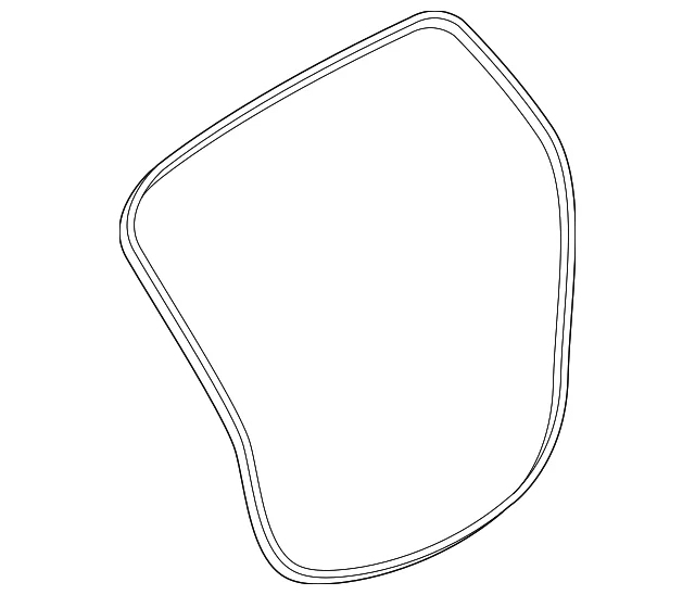 Surround Weather-Strip - Mazda (TK48-62-761A)