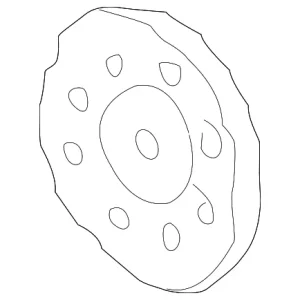 Intermediate Gear - Mazda (1F25-12-410B)