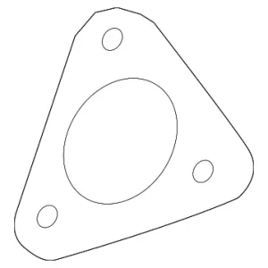 Exhaust Pipe Gasket - Mazda (L364-40-305A)