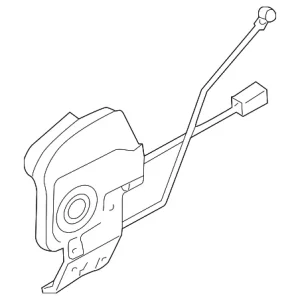 Lock Assembly - Mazda (GK2A-56-820A)