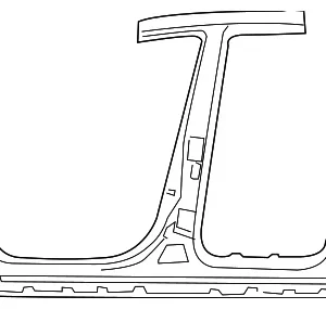 Outer Rocker - Mazda (TDY1-70-271E)